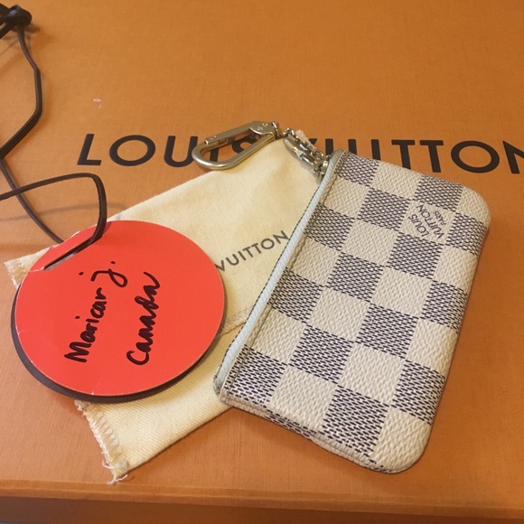 Louis Vuitton Handbags - Preloved good condition LV key pouch in azur
